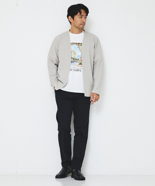 ABAHOUSE GRAY(アバハウスグレイ)の「【新定番】ツイル ストレッチ テーパード チノパンツ(チノパンツ・メンズ・ベージュ/カーキ/ネイビー/ブラック/ホワイト・44/46/48/50)」の21枚目の写真