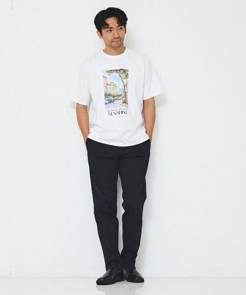 ABAHOUSE GRAY(アバハウスグレイ)の「【新定番】ツイル ストレッチ テーパード チノパンツ(チノパンツ・メンズ・ベージュ/カーキ/ネイビー/ブラック/ホワイト・44/46/48/50)」の20枚目の写真