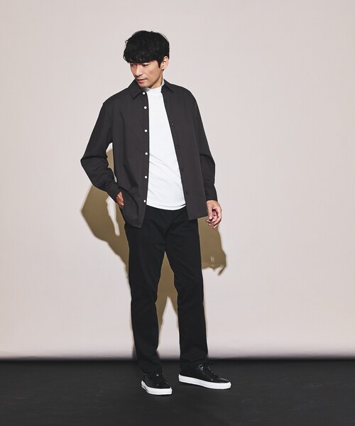 ABAHOUSE GRAY(アバハウスグレイ)の「【新定番】ツイル ストレッチ テーパード チノパンツ(チノパンツ・メンズ・ベージュ/カーキ/ネイビー/ブラック/ホワイト・44/46/48/50)」の18枚目の写真