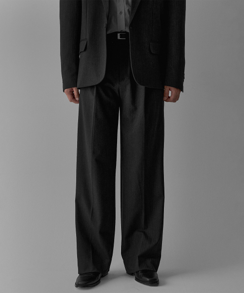 BOWLOW PRODUCT(バウロープロダクト)の「ヘリンボーンセミワイドスラックス(スラックス・メンズ・その他・MEDIUM/LARGE/X-LARGE)」の1枚目の写真