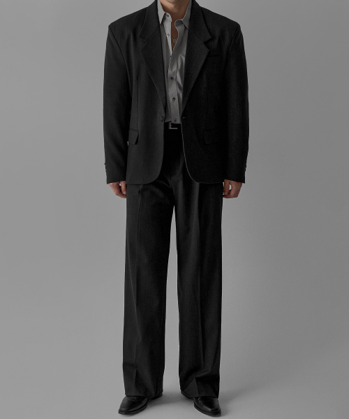 BOWLOW PRODUCT(バウロープロダクト)の「ヘリンボーンセミワイドスラックス(スラックス・メンズ・その他・MEDIUM/LARGE/X-LARGE)」の2枚目の写真