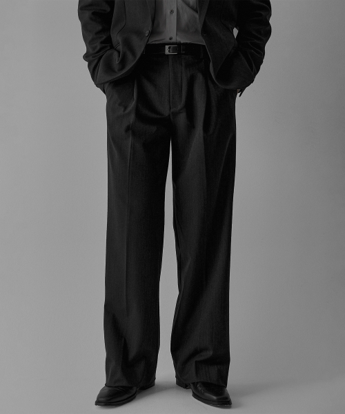 BOWLOW PRODUCT(バウロープロダクト)の「ヘリンボーンセミワイドスラックス(スラックス・メンズ・その他・MEDIUM/LARGE/X-LARGE)」の3枚目の写真