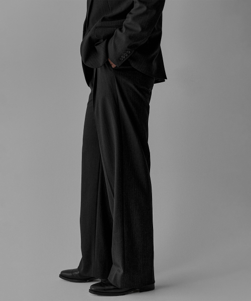 BOWLOW PRODUCT(バウロープロダクト)の「ヘリンボーンセミワイドスラックス(スラックス・メンズ・その他・MEDIUM/LARGE/X-LARGE)」の4枚目の写真