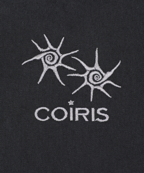 COIRIS(コイリス)の「TICCA チェック配色パーカー ユニセックス(ミリタリージャケット・レディース・ブラック・FREE)」の3枚目の写真