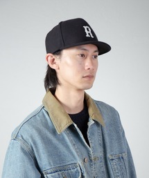 RACAL（ラカル）の「"R" Logo EMB Umpire Cap / モールスキンアンパイアキャップ（キャップ）」