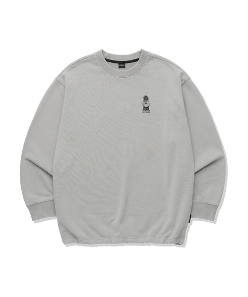 LIFE WORK（ライフワーク）の「ベーシックヴィンテージ ヒップドッグ 長袖Tシャツ（Tシャツ/カットソー・レディース・ライトグレー/チャコールグレー/バーガンディー・LARGE/MEDIUM）」の3枚目の写真