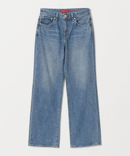 RED CARD TOKYO(レッドカード)の「<RED CARD>35th Anniversary Straight Vintage デニムパンツ(デニムパンツ・レディース・コバルトブルー・23/24/22/25)」の1枚目の写真