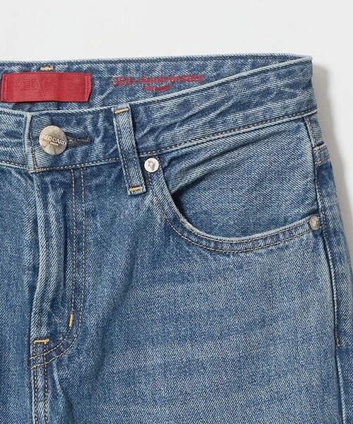 RED CARD TOKYO(レッドカード)の「<RED CARD>35th Anniversary Straight Vintage デニムパンツ(デニムパンツ・レディース・コバルトブルー・23/24/22/25)」の3枚目の写真
