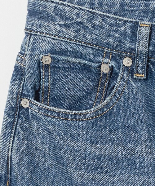 RED CARD TOKYO(レッドカード)の「<RED CARD>35th Anniversary Straight Vintage デニムパンツ(デニムパンツ・レディース・コバルトブルー・23/24/22/25)」の4枚目の写真