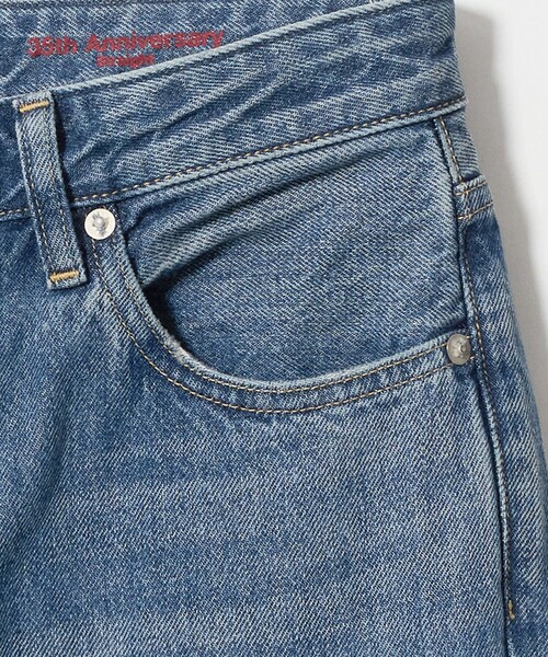 RED CARD TOKYO(レッドカード)の「<RED CARD>35th Anniversary Straight Vintage デニムパンツ(デニムパンツ・レディース・コバルトブルー・23/24/22/25)」の5枚目の写真