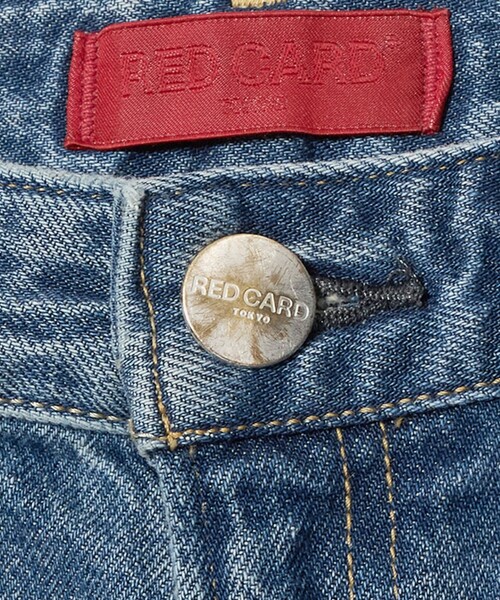 RED CARD TOKYO(レッドカード)の「<RED CARD>35th Anniversary Straight Vintage デニムパンツ(デニムパンツ・レディース・コバルトブルー・23/24/22/25)」の10枚目の写真
