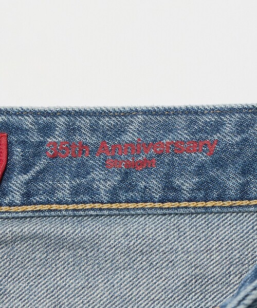 RED CARD TOKYO(レッドカード)の「<RED CARD>35th Anniversary Straight Vintage デニムパンツ(デニムパンツ・レディース・コバルトブルー・23/24/22/25)」の13枚目の写真