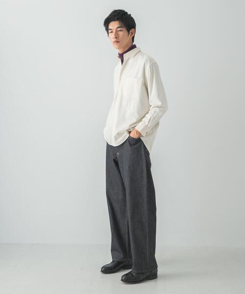 URBAN RESEARCH(アーバンリサーチ)の「『UR TECH』BRUSHED TWILL SHIRTS(シャツ/ブラウス・メンズ・レッド/オフホワイト/その他1/チェック/ネイビー・LARGE/MEDIUM)」の9枚目の写真