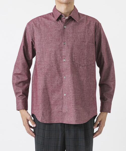 URBAN RESEARCH(アーバンリサーチ)の「『UR TECH』BRUSHED TWILL SHIRTS(シャツ/ブラウス・メンズ・レッド/オフホワイト/その他1/チェック/ネイビー・LARGE/MEDIUM)」の20枚目の写真
