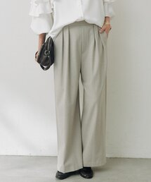 RIVE DROITE | ウォームタックワイドスラックス(秋服/冬服/オフィスカジュアル)(その他パンツ)