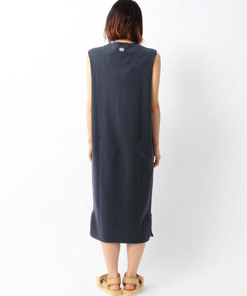 Another Edition（アナザーエディション）の「AE×Championロゴノースリーブワンピース/ BCAE×ChampionLOGON/S OP◆（ワンピース・レディース・グレー/ネイビー・フリー）」の3枚目の写真