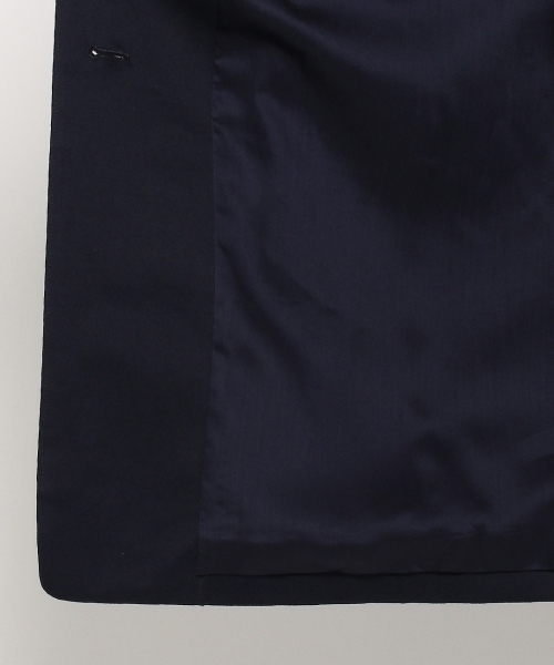 JET（ジェット）の「ペルーコットンチノストレッチコート（トレンチコート・レディース・グレー/ブルー・04/02）」の6枚目の写真