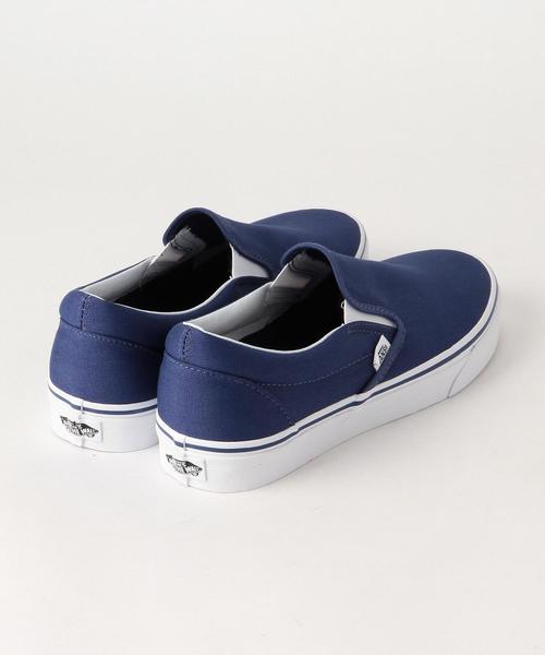 VANS（バンズ）の「[バンズ]  BC VANS CLASSIC スリッポン◆（スリッポン・メンズ・ネイビー・8h/9h/10/9/8）」の6枚目の写真