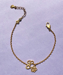 CISOLASSE | プールアムールチェーンイニシャルブレスレット(ブレスレット)