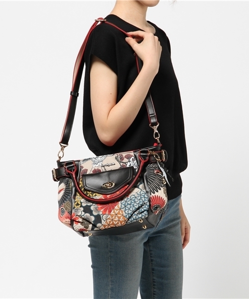 Desigual（デシグアル）の「「Desigual/デシグアル」バッグ（ショルダーバッグ・レディース・ブラック系その他・ONE SIZE）」の11枚目の写真