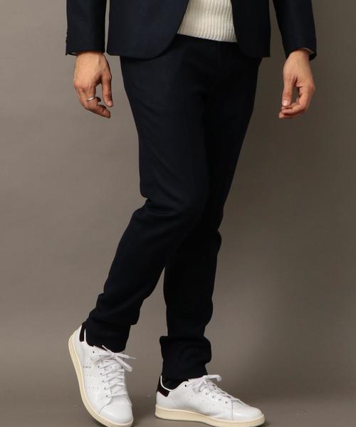 BEAUTY&YOUTH UNITED ARROWS（ビューティーアンドユースユナイテッドアローズ）の「BY サキソニー ノープリーツ パンツ◆（スラックス・メンズ・グレー/ネイビー・MEDIUM/SMALL/LARGE/X-LARGE）」の8枚目の写真