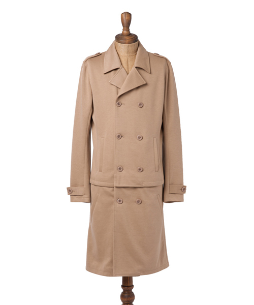 glamb(グラム)の「Nes trench coat(トレンチコート・メンズ・ベージュ/ブラック・3/2/1/4)」の3枚目の写真