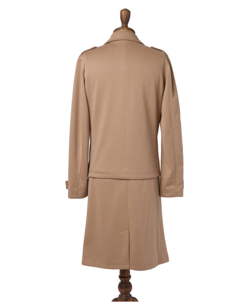 glamb(グラム)の「Nes trench coat(トレンチコート・メンズ・ベージュ/ブラック・3/2/1/4)」の5枚目の写真