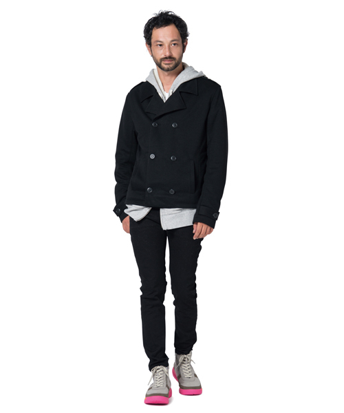 glamb(グラム)の「Nes trench coat(トレンチコート・メンズ・ベージュ/ブラック・3/2/1/4)」の9枚目の写真