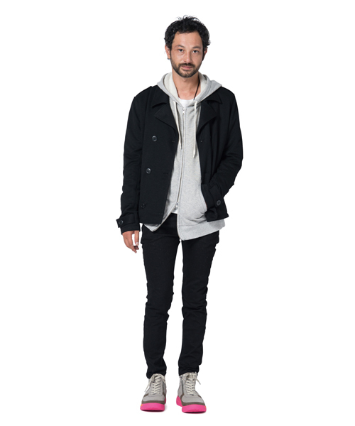 glamb(グラム)の「Nes trench coat(トレンチコート・メンズ・ベージュ/ブラック・3/2/1/4)」の10枚目の写真