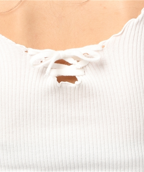 archives（アルシーヴ）の「襟メロープルオーバー（ニット/セーター・レディース・オフホワイト/グレー/ブラック/ピンク系その他・MEDIUM）」の6枚目の写真