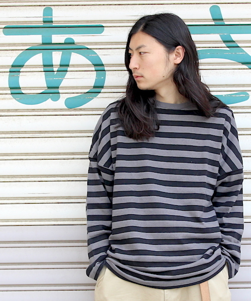 PHATEE（ファッティー）の「【PHATEE】ファティー BO L/S TEE fridge別注（Tシャツ/カットソー・メンズ・レモンイエロー/チャコール/インディゴブルー・SMALL/LARGE/MEDIUM）」の11枚目の写真