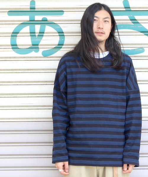 PHATEE（ファッティー）の「【PHATEE】ファティー BO L/S TEE fridge別注（Tシャツ/カットソー・メンズ・レモンイエロー/チャコール/インディゴブルー・SMALL/LARGE/MEDIUM）」の12枚目の写真