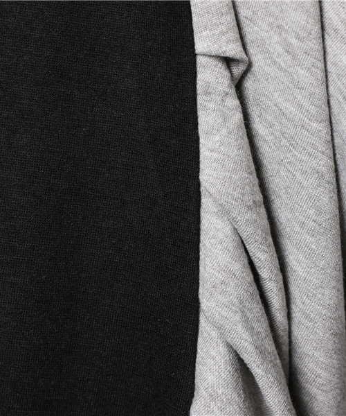 チャイハネ（チャイハネ）の「【チャイハネ】ドレープMEN'Sトップス（Tシャツ/カットソー・メンズ・ブラック/ホワイト/ベージュ/ブルー/パープル/ターコイズブルー/オフホワイト/ホワイト×ブルー/グリーン・FREE）」の14枚目の写真