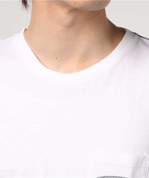 Hurley （ハーレー）の「ROPED IN POCKET PREMIUM / バックプリントTシャツ / ユニセックス（Tシャツ/カットソー・メンズ・ホワイト/ブラック・MEDIUM/SMALL/LARGE/X-LARGE）」の5枚目の写真