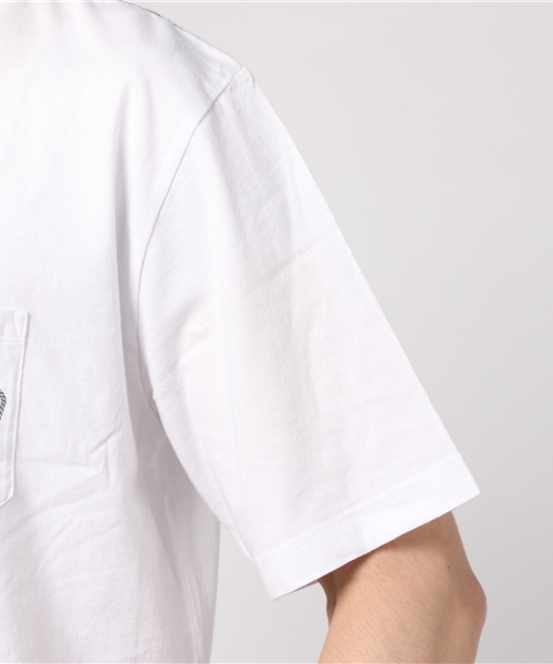 Hurley （ハーレー）の「ROPED IN POCKET PREMIUM / バックプリントTシャツ / ユニセックス（Tシャツ/カットソー・メンズ・ホワイト/ブラック・MEDIUM/SMALL/LARGE/X-LARGE）」の6枚目の写真