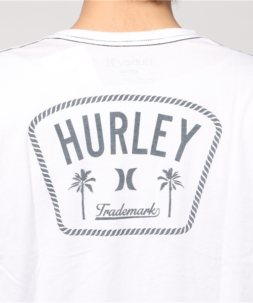 Hurley （ハーレー）の「ROPED IN POCKET PREMIUM / バックプリントTシャツ / ユニセックス（Tシャツ/カットソー・メンズ・ホワイト/ブラック・MEDIUM/SMALL/LARGE/X-LARGE）」の7枚目の写真