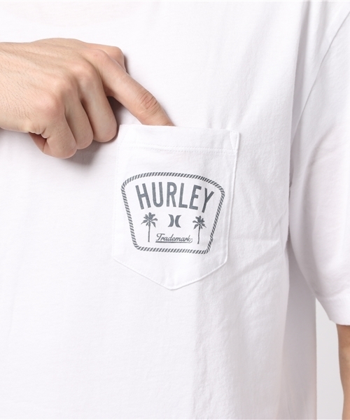 Hurley （ハーレー）の「ROPED IN POCKET PREMIUM / バックプリントTシャツ / ユニセックス（Tシャツ/カットソー・メンズ・ホワイト/ブラック・MEDIUM/SMALL/LARGE/X-LARGE）」の8枚目の写真