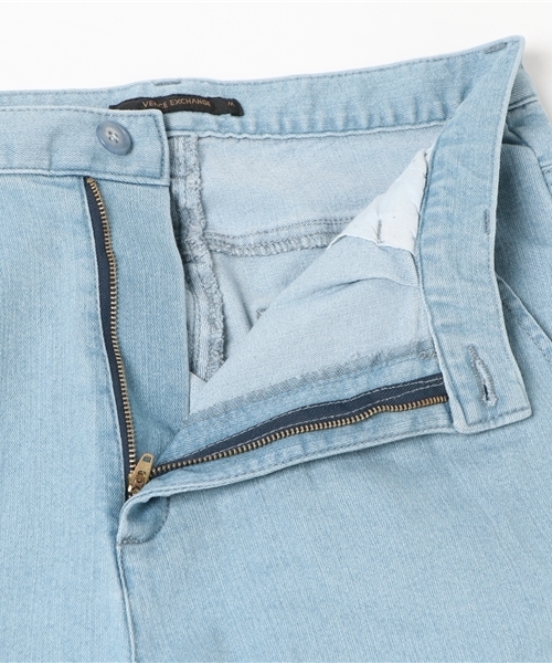 VENCEEXCHANGE（ヴァンスエクスチェンジ）の「ロングベルト付きデニムワイドパンツ（デニムパンツ・メンズ・ブルー/ネイビー・LARGE/MEDIUM）」の10枚目の写真