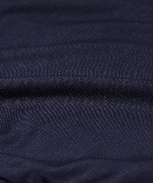 three dots(スリードッツ)の「ショートスカート(スカート・レディース・ネイビー/ブラック/ダークブルー/杢グレー・X-SMALL/SMALL)」の9枚目の写真