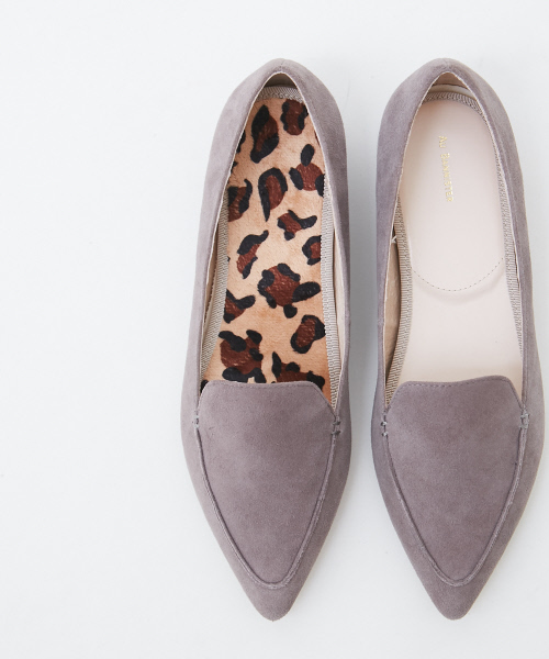 Au BANNISTER（オゥバニスター）の「ファーインソールモカカッターパンプス（パンプス・レディース・グレー/ブラック/ワイン/ブロンズ・39/37/38/35/36）」の2枚目の写真