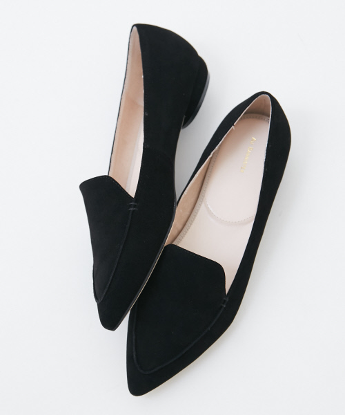 Au BANNISTER（オゥバニスター）の「ファーインソールモカカッターパンプス（パンプス・レディース・グレー/ブラック/ワイン/ブロンズ・39/37/38/35/36）」の5枚目の写真