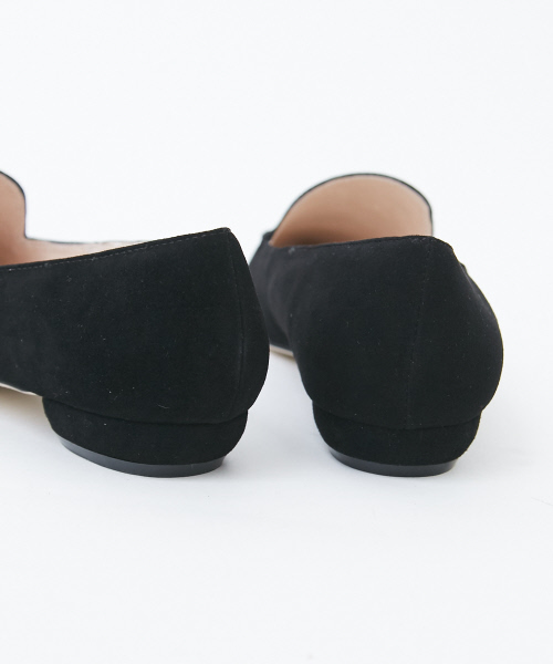 Au BANNISTER（オゥバニスター）の「ファーインソールモカカッターパンプス（パンプス・レディース・グレー/ブラック/ワイン/ブロンズ・39/37/38/35/36）」の9枚目の写真