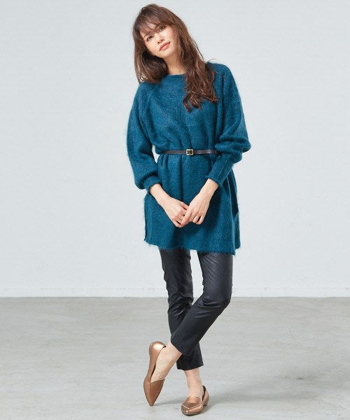 Au BANNISTER（オゥバニスター）の「ファーインソールモカカッターパンプス（パンプス・レディース・グレー/ブラック/ワイン/ブロンズ・39/37/38/35/36）」の16枚目の写真