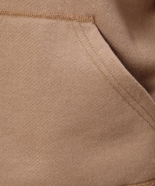 AMERICANA（アメリカーナ）の「＜Americana（アメリカーナ）＞ベーシックフーディ：（パーカー・レディース・オフホワイト/モカ・SMALL）」の9枚目の写真