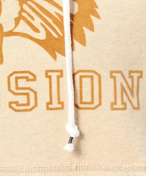 AMERICANA（アメリカーナ）の「＜Americana（アメリカーナ）＞ベーシックフーディ：（パーカー・レディース・オフホワイト/モカ・SMALL）」の13枚目の写真