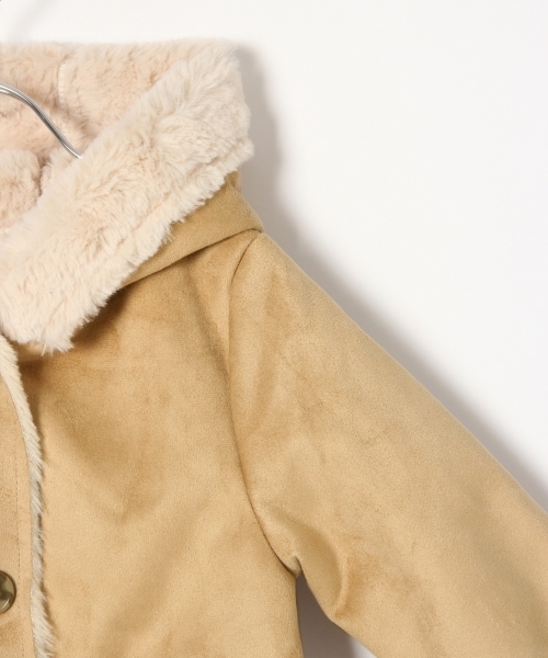 GLOBAL WORK(グローバルワーク)の「【キッズ】ウラボアムートンコート/769733(ムートンコート・キッズ・グレー/ベージュ・X-LARGE/MEDIUM/SMALL/LARGE/XX-LARGE)」の5枚目の写真