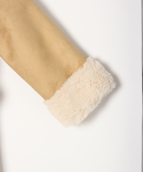 GLOBAL WORK(グローバルワーク)の「【キッズ】ウラボアムートンコート/769733(ムートンコート・キッズ・グレー/ベージュ・X-LARGE/MEDIUM/SMALL/LARGE/XX-LARGE)」の10枚目の写真