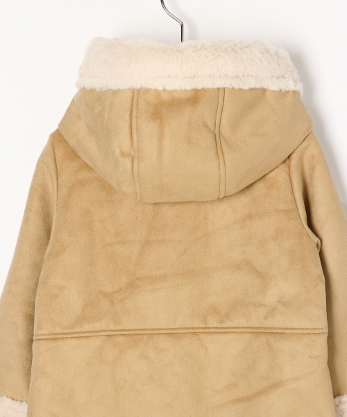 GLOBAL WORK(グローバルワーク)の「【キッズ】ウラボアムートンコート/769733(ムートンコート・キッズ・グレー/ベージュ・X-LARGE/MEDIUM/SMALL/LARGE/XX-LARGE)」の3枚目の写真