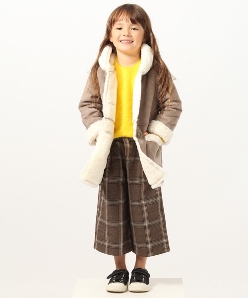 GLOBAL WORK(グローバルワーク)の「【キッズ】ウラボアムートンコート/769733(ムートンコート・キッズ・グレー/ベージュ・X-LARGE/MEDIUM/SMALL/LARGE/XX-LARGE)」の12枚目の写真
