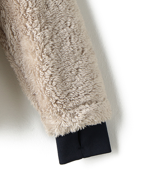 Cape HEIGHTS（ケープハイツ）の「Cape HEIGHTS マウンテンフリースジャケット BREAKHEART（ブルゾン・メンズ・グレー/ブラック/ベージュ・X-SMALL/SMALL/MEDIUM）」の14枚目の写真